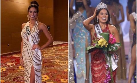 Brasileira Julia Gama fica em 2º lugar no Miss Universo; México fatura coroa